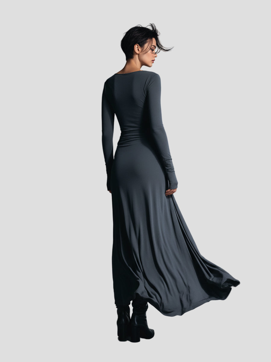 Elara™ Elegant Sculpting Maxi Dress