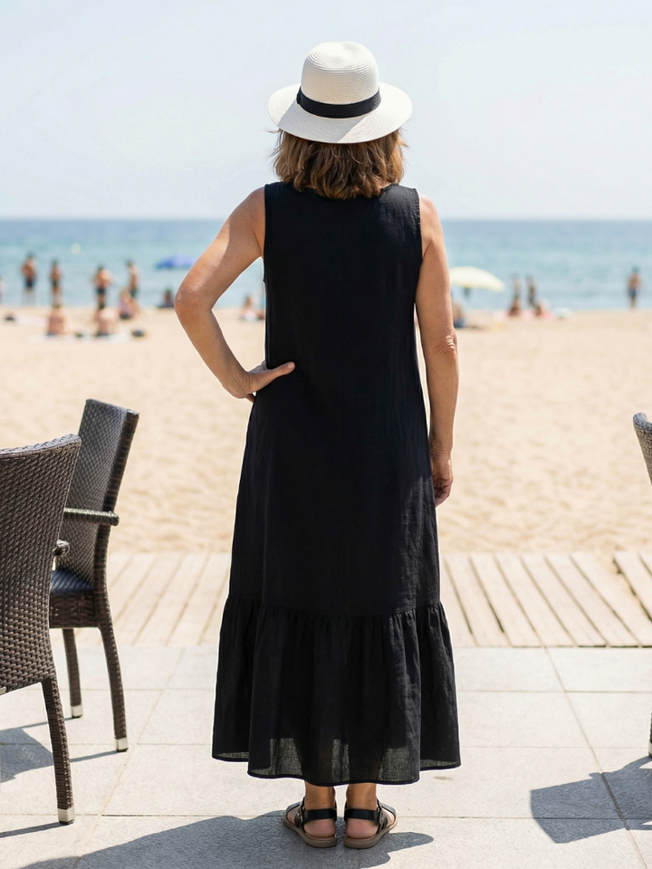 Ismerie | Easy Drape Midi Dress