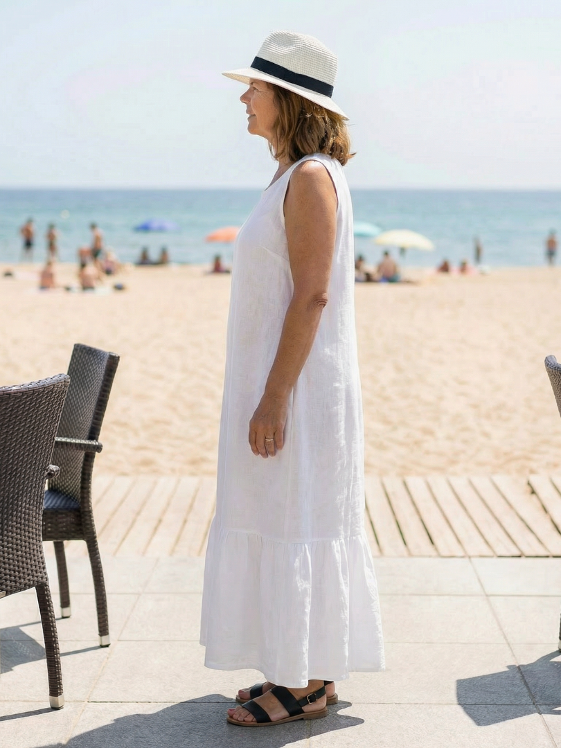 Ismerie | Easy Drape Midi Dress