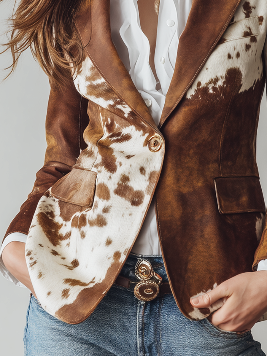 Priscilla™ | Statement Print Blazer
