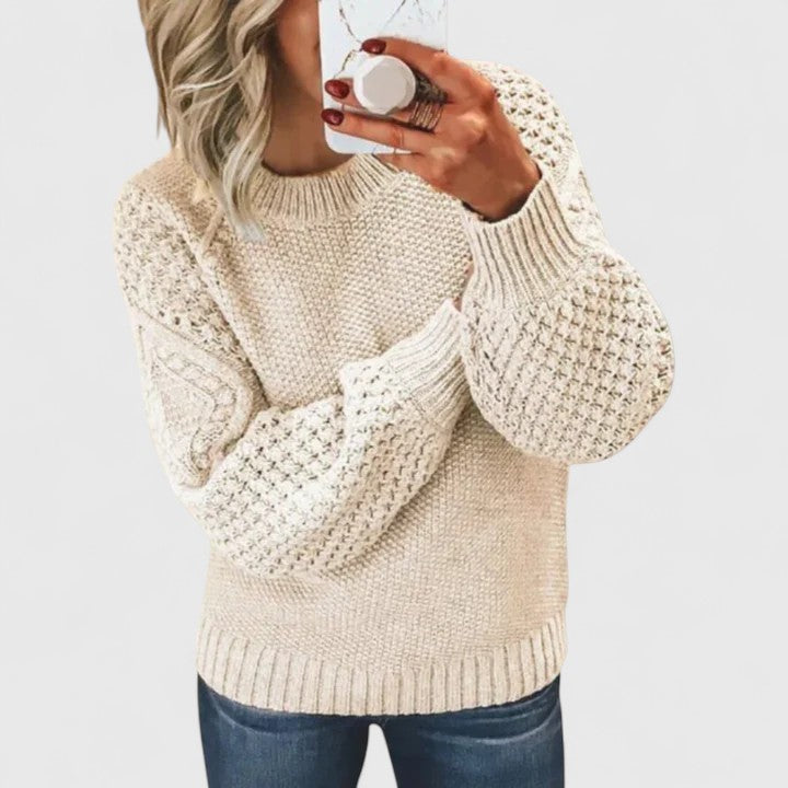Jordan™ | Casual Crew Neck Winter Knit Sweater