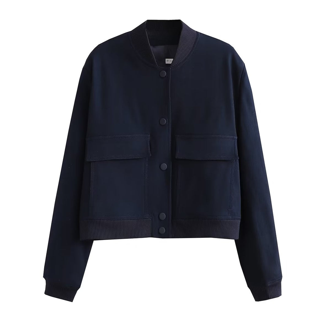 Women's Maven Cropped Bomber Jacket