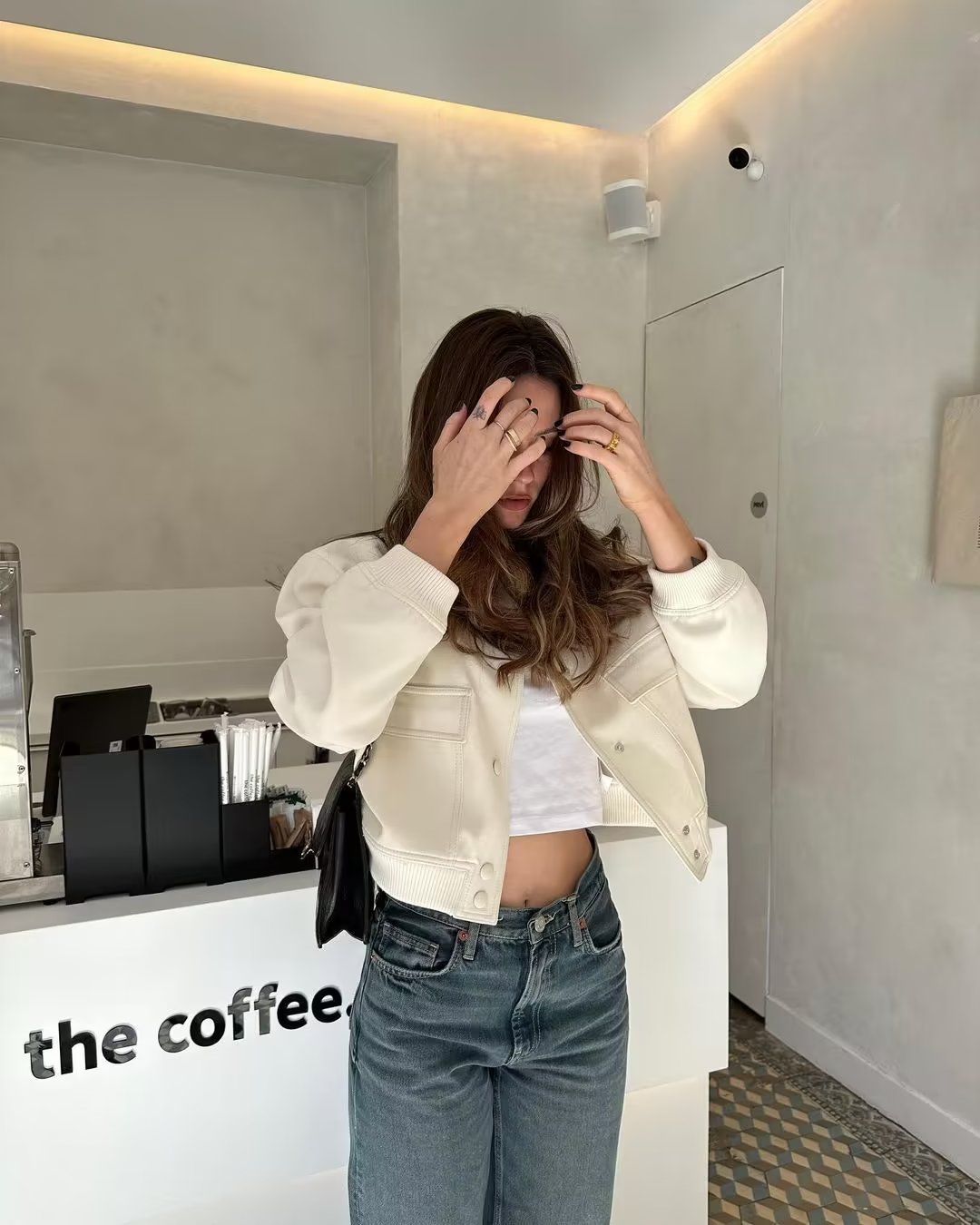Women's Maven Cropped Bomber Jacket