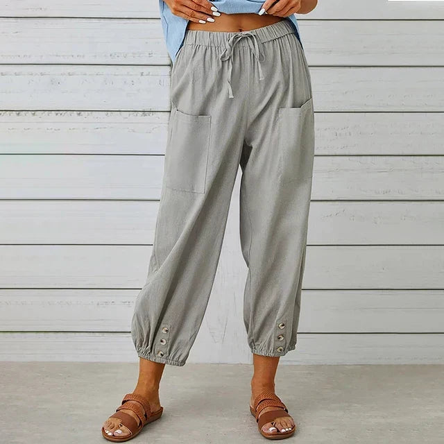 Lena™ | High Waist Relaxed Pants
