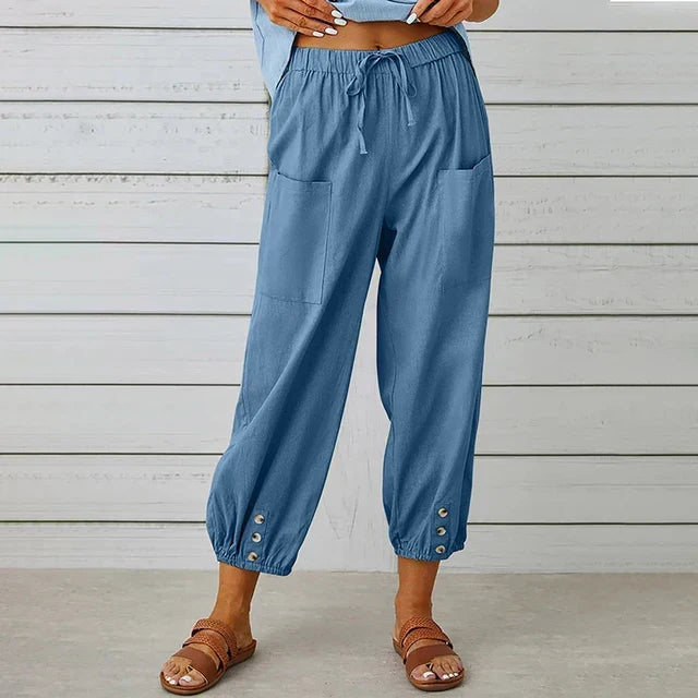 Lena™ | High Waist Relaxed Pants