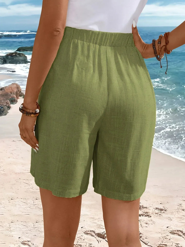 Whitney™ | Comfortable Shorts With Buttons
