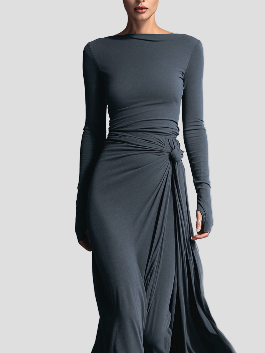 Elara™ Elegant Sculpting Maxi Dress
