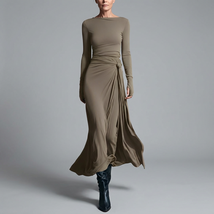 Elara™ Elegant Sculpting Maxi Dress