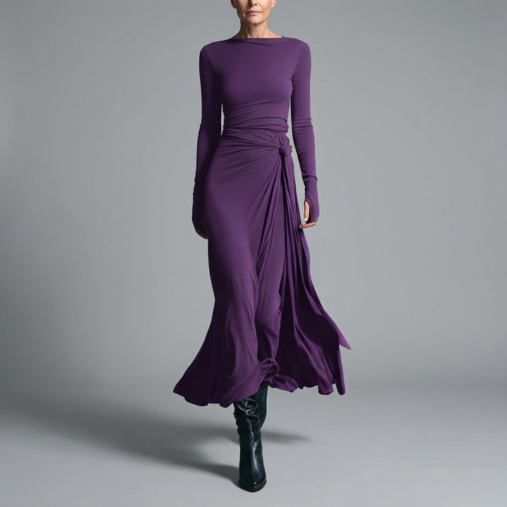 Elara™ Elegant Sculpting Maxi Dress