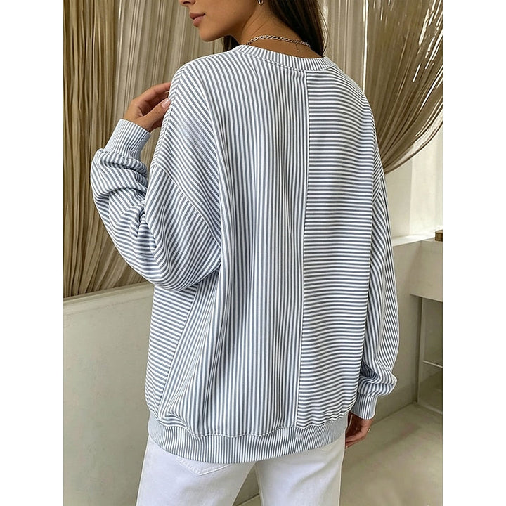 Juniper | Relaxed Striped Sweatshirt